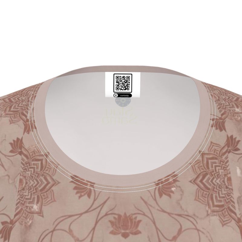 Curiosity Mandala Eco Tee — Contoured Fit