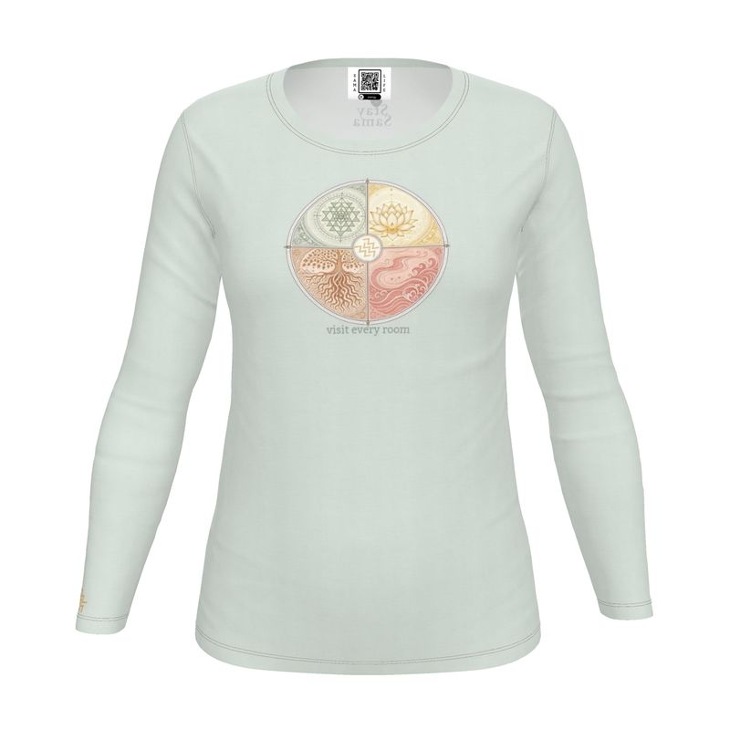 Energy Mandala Eco Tee - Contoured fit