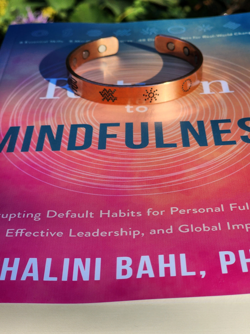 The Return Bracelet — Copper All 8 mindfulness skills on your wrist