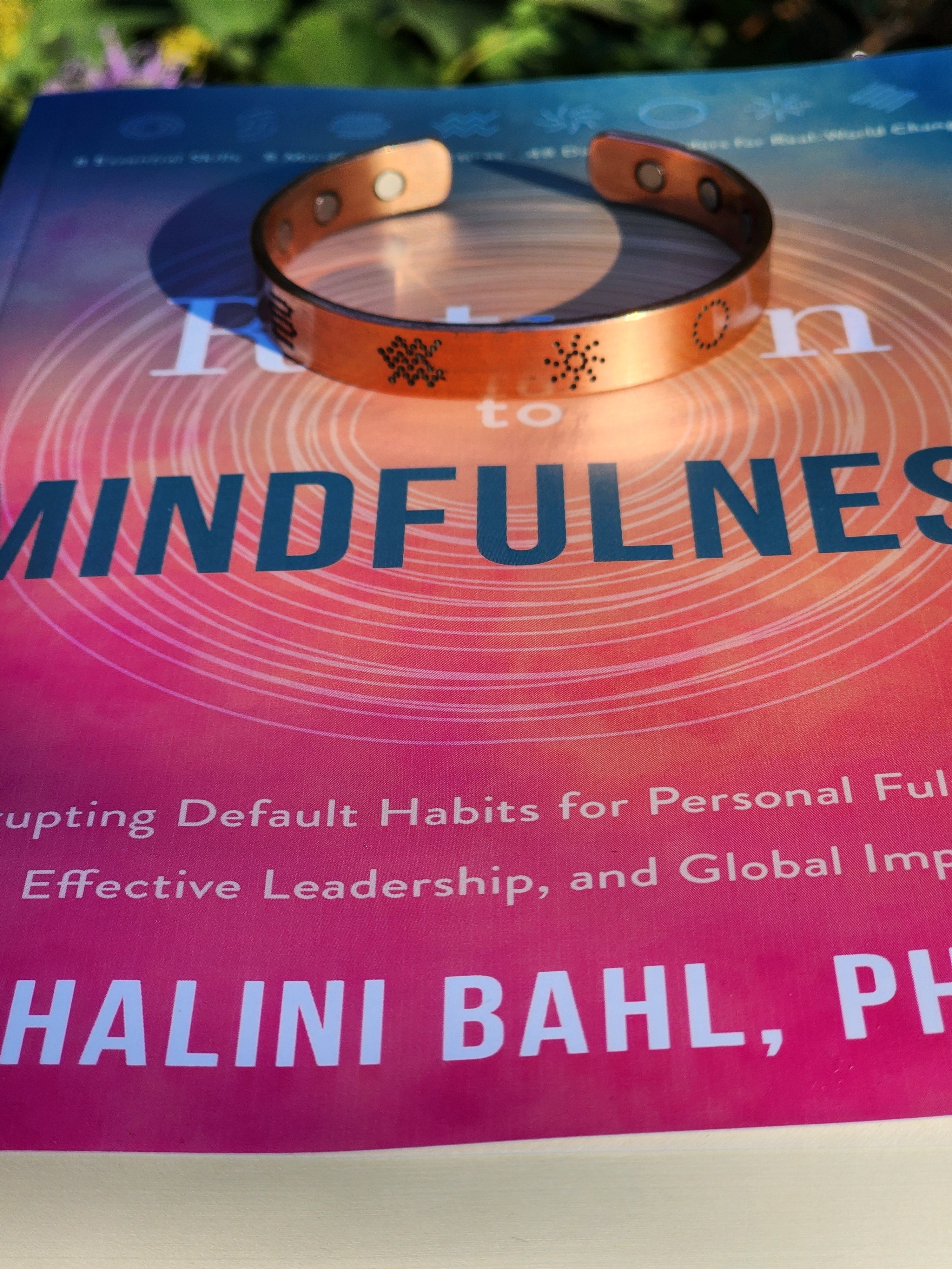 The Return Bracelet — Copper All 8 mindfulness skills on your wrist