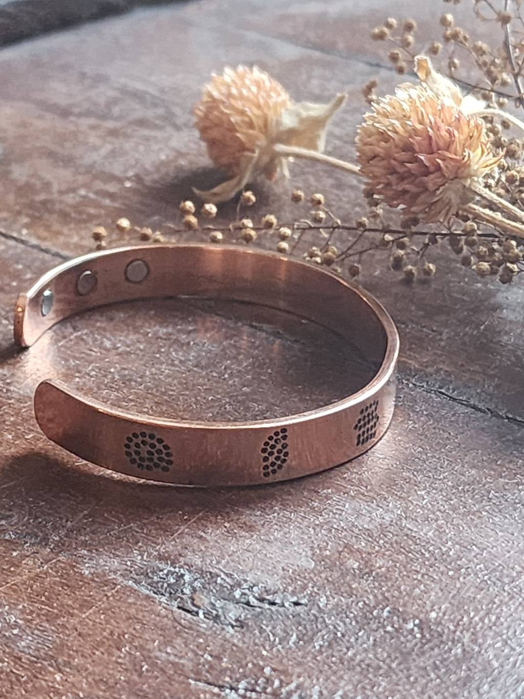 The Return Bracelet — Copper All 8 mindfulness skills on your wrist